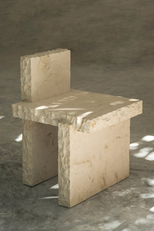 Chair mayan cream stone