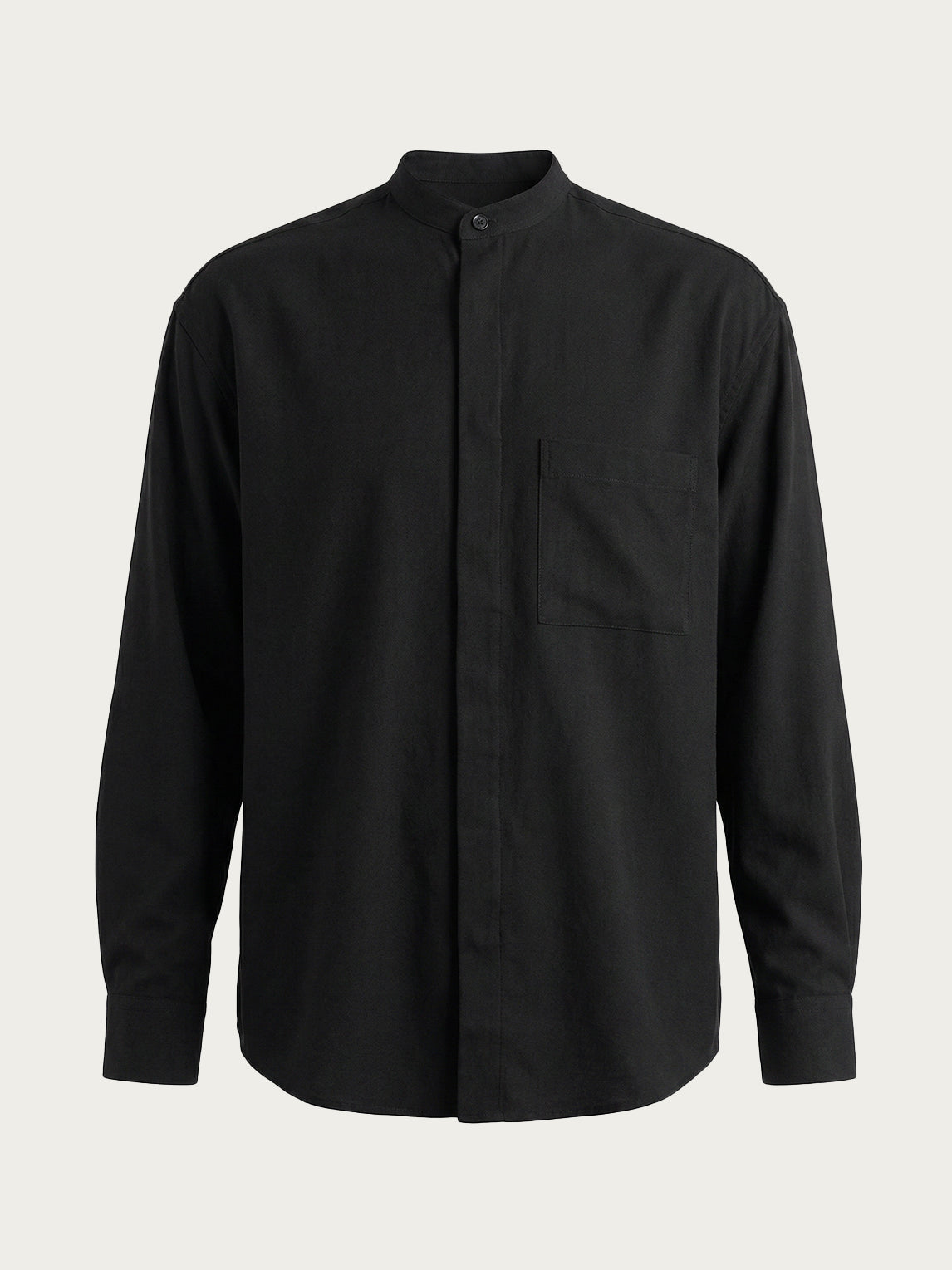 Keith Banded Collar Shirt