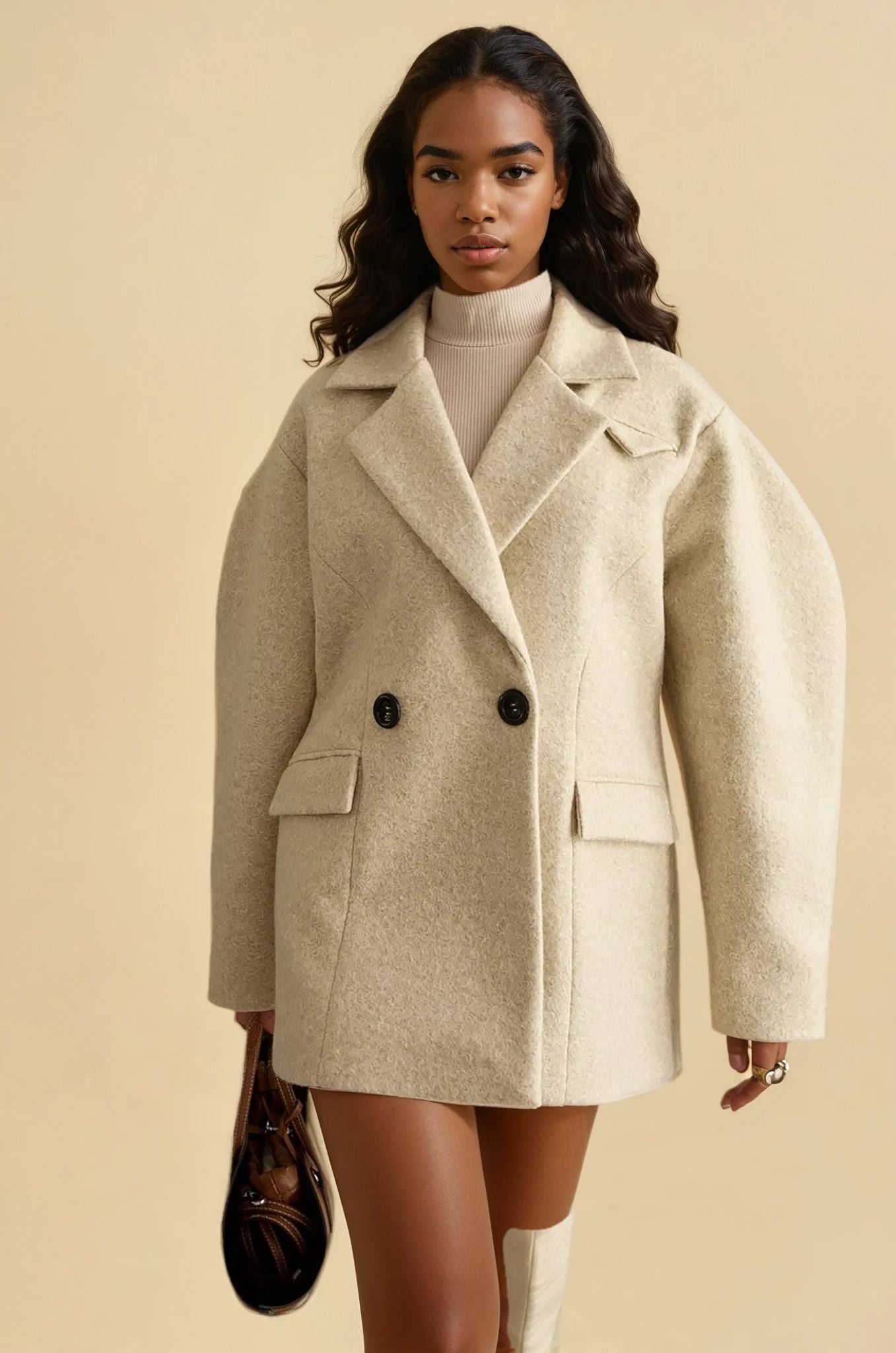 Talia Two Button Coat