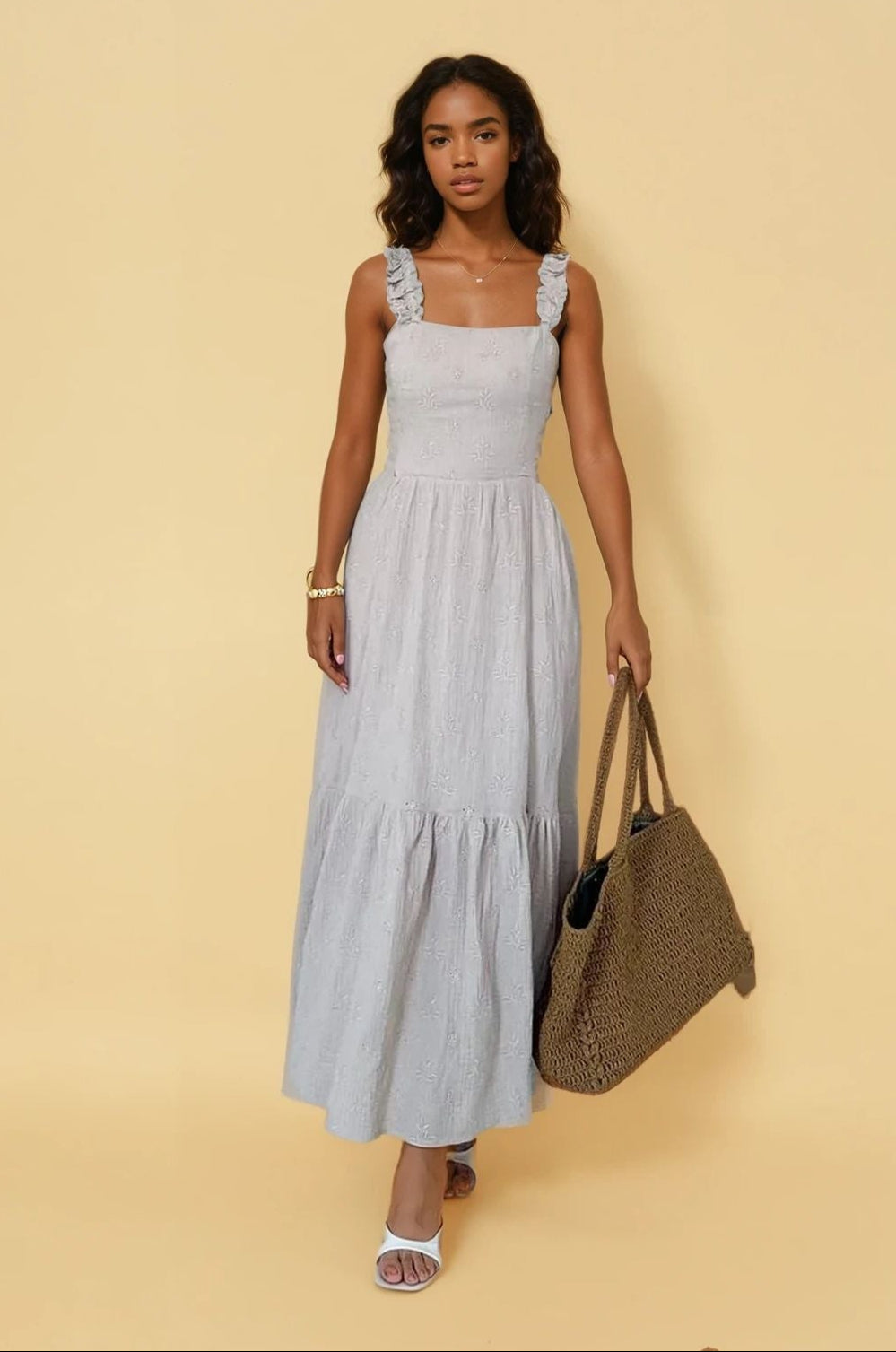 Ilana Ruffle Dress