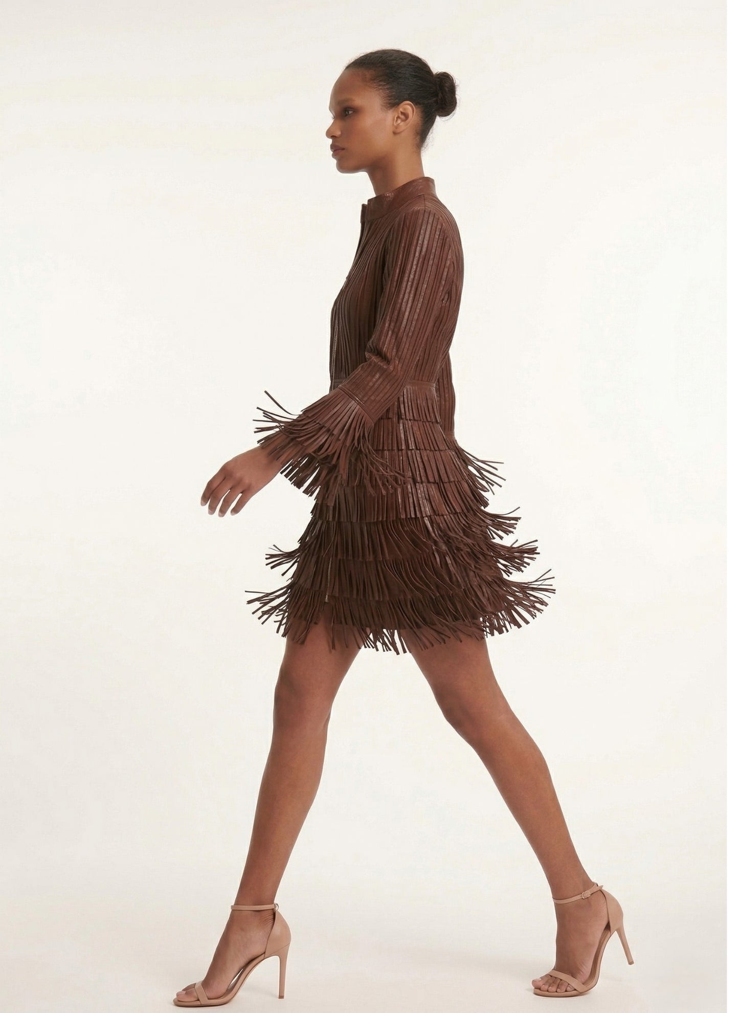 Alex Silvera Fringe Dress